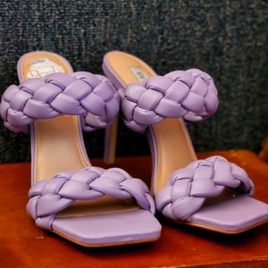 Purple Steve Madden Sandal Heel